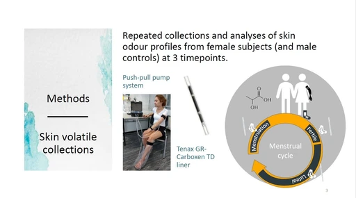 The impact of the menstrual cycle on skin volatile profiles (Marion Risse, MDCW 2025)