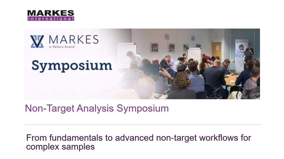 Markes International Non-Target Analysis Symposium