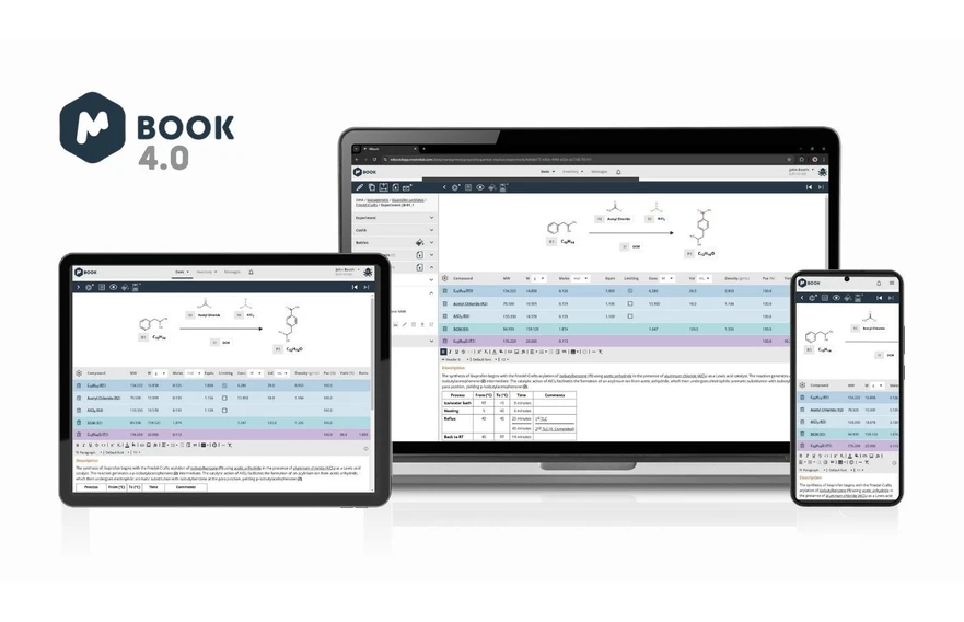 Mestrelab Research: Mbook 4.0