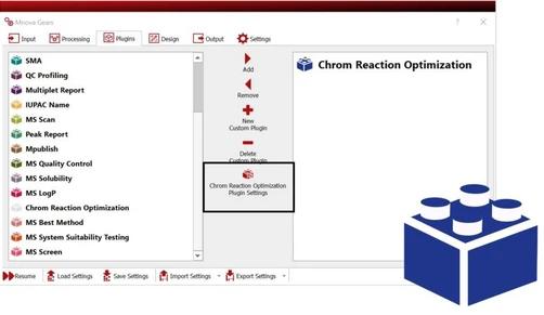 SciY Mnova Gears – Chrom Reaction Optimization software