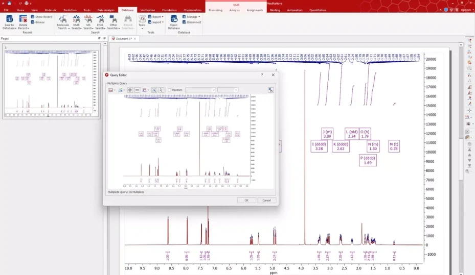 Mestrelab Research: Mnova DB - Seamlessly deliver data to your organization