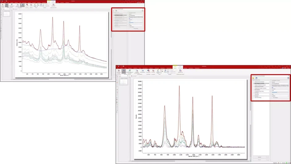 Mestrelab Research: Mnova EIVis - PLS-Based Baseline Correction Tool (IarPLS).