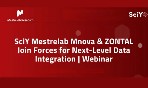 SciY Mestrelab Mnova & ZONTAL Join Forces for Next-Level Data Integration 