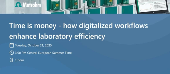Time is money - how digitalized workflows enhance laboratory efficiency