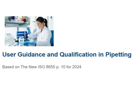 User Guidance and Qualification in Pipetting