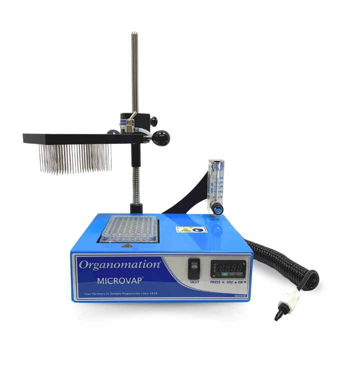 Organomation MICROVAP Microplate Evaporator.