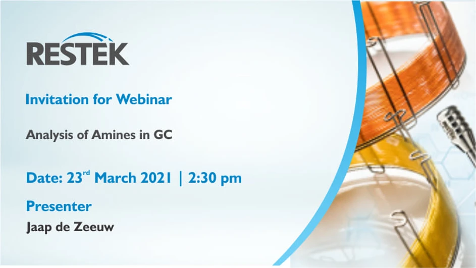 Restek: Analysis of Amines in GC