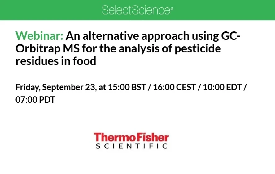SelectScience: An alternative approach using GC-Orbitrap MS for the analysis of pesticide residues in food