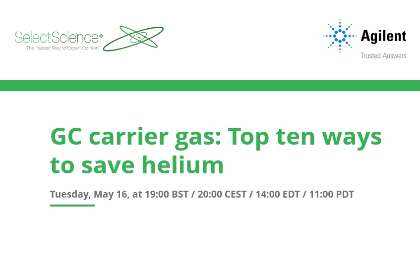 SelectScience: GC carrier gas: Top ten ways to save helium