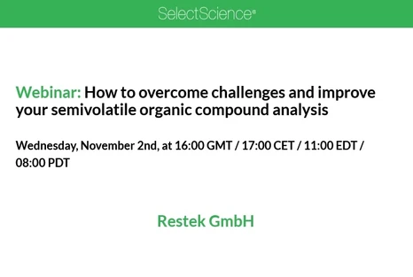 How to overcome challenges and improve your semivolatile organic compound analysis