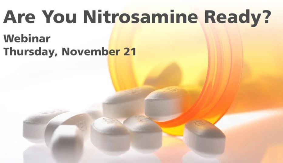 Shimadzu: Are you Nitrosamine Ready? Solutions for Nitrosamine Analysis