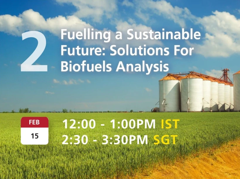 Shimadzu: Fuelling a Sustainable Future: Solutions For Biofuels Analysis