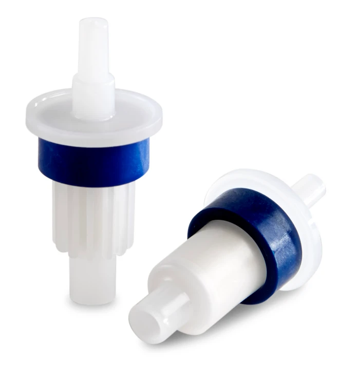 Waters: Oasis Plus Light and Plus Short Cartridges for 2-step pass through protocol.