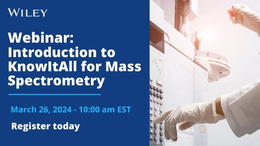 Introduction to KnowItAll for Mass Spectrometry