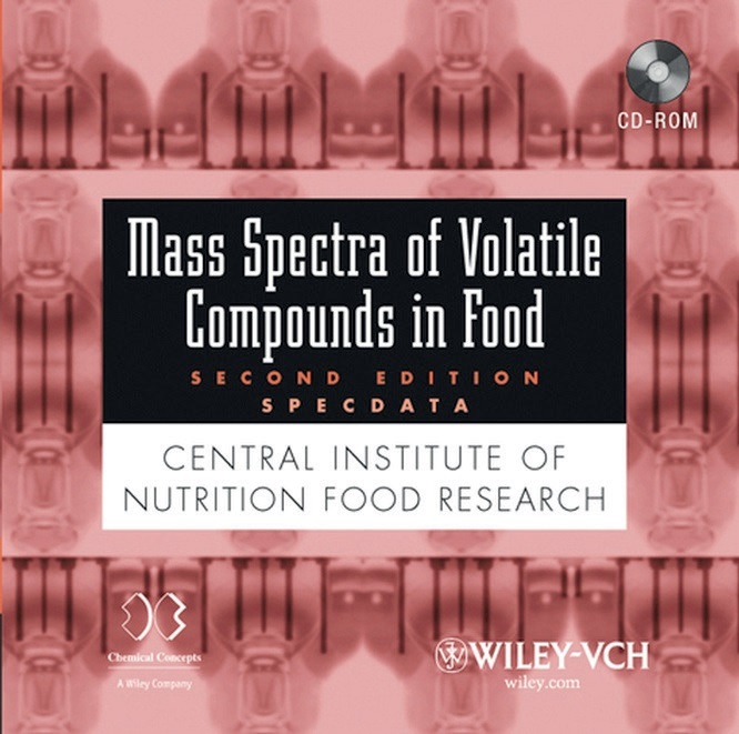 Wiley Mass Spectra of Volatiles in Food, 2nd Edition