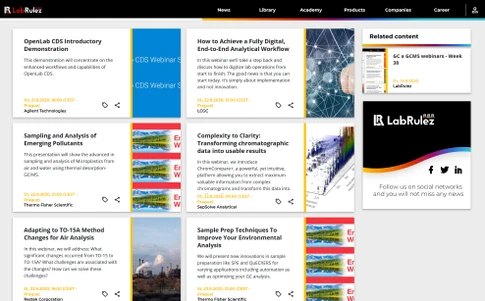 GC and GCMS webinars - Week 39