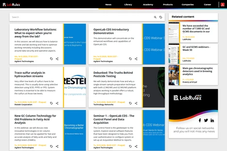 GC and GCMS webinars - Week 51